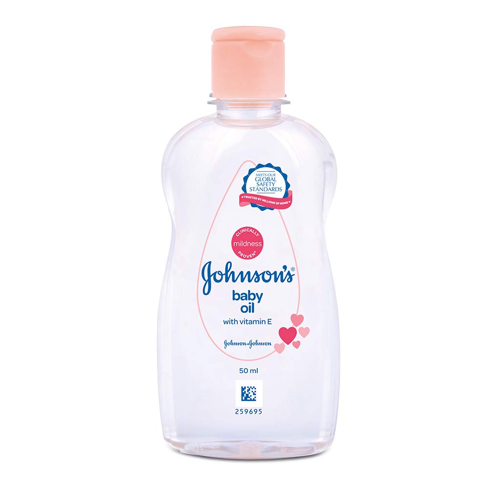 Johnsons Baby Oil With Vitamin E