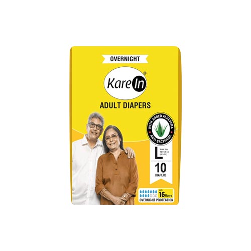 Kare In Overnight Adult Diapers, L