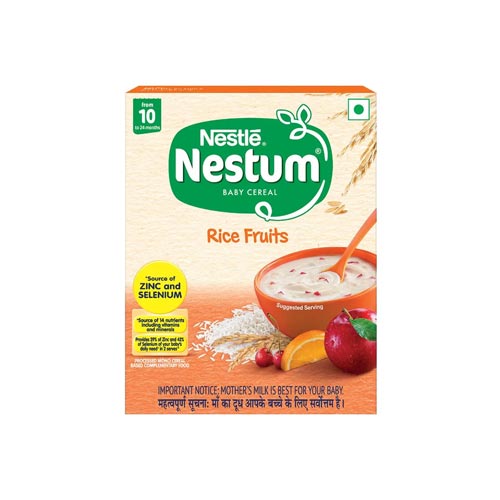 Nestle Nestum Rice Fruits, From 10 to 24 Months