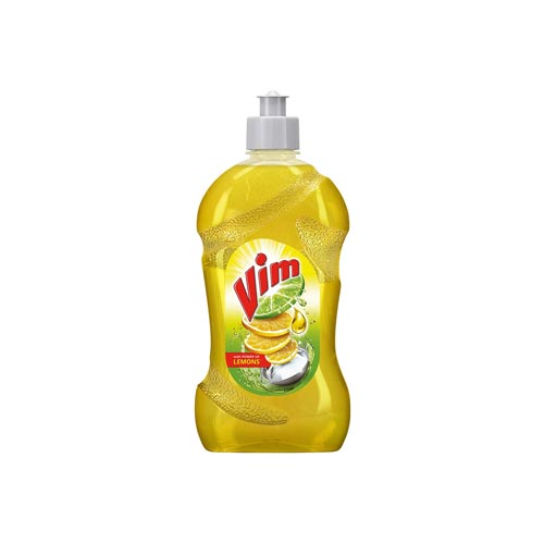 Vim Dishwash Liquid with Gel Lemon