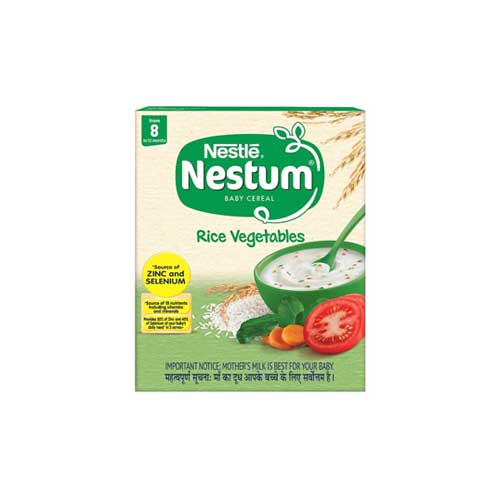 Nestle Nestum Rice Vegetables, From 8 to 12 months