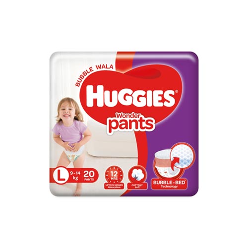 Huggies Baby Diaper Pants, L