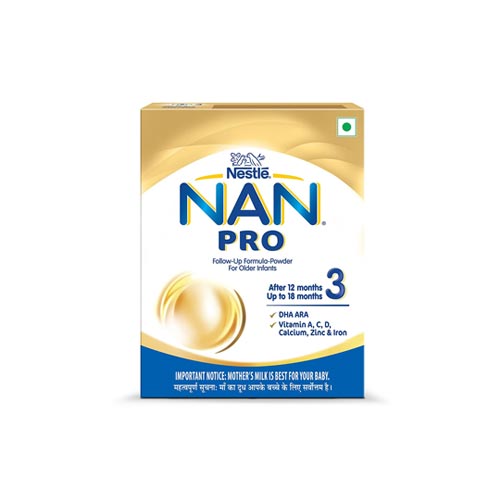 Nestle NAN PRO 3 Follow-Up Formula Powder After 12 Months - Stage 3