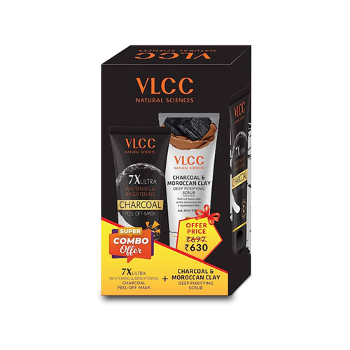 VLCC Charcoal Scrub & Peel-Off Mask