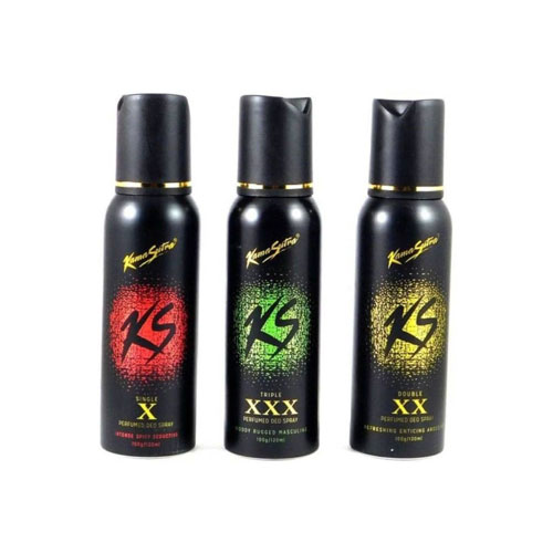 Kamasutra KS , , Triple X DEO Perfume Body Spray - For Men & Women