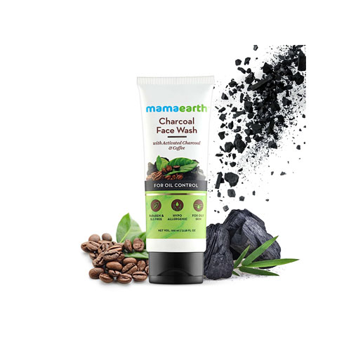 Mamaearth Charcoal Face Wash with Activated Charcoal & Coffee
