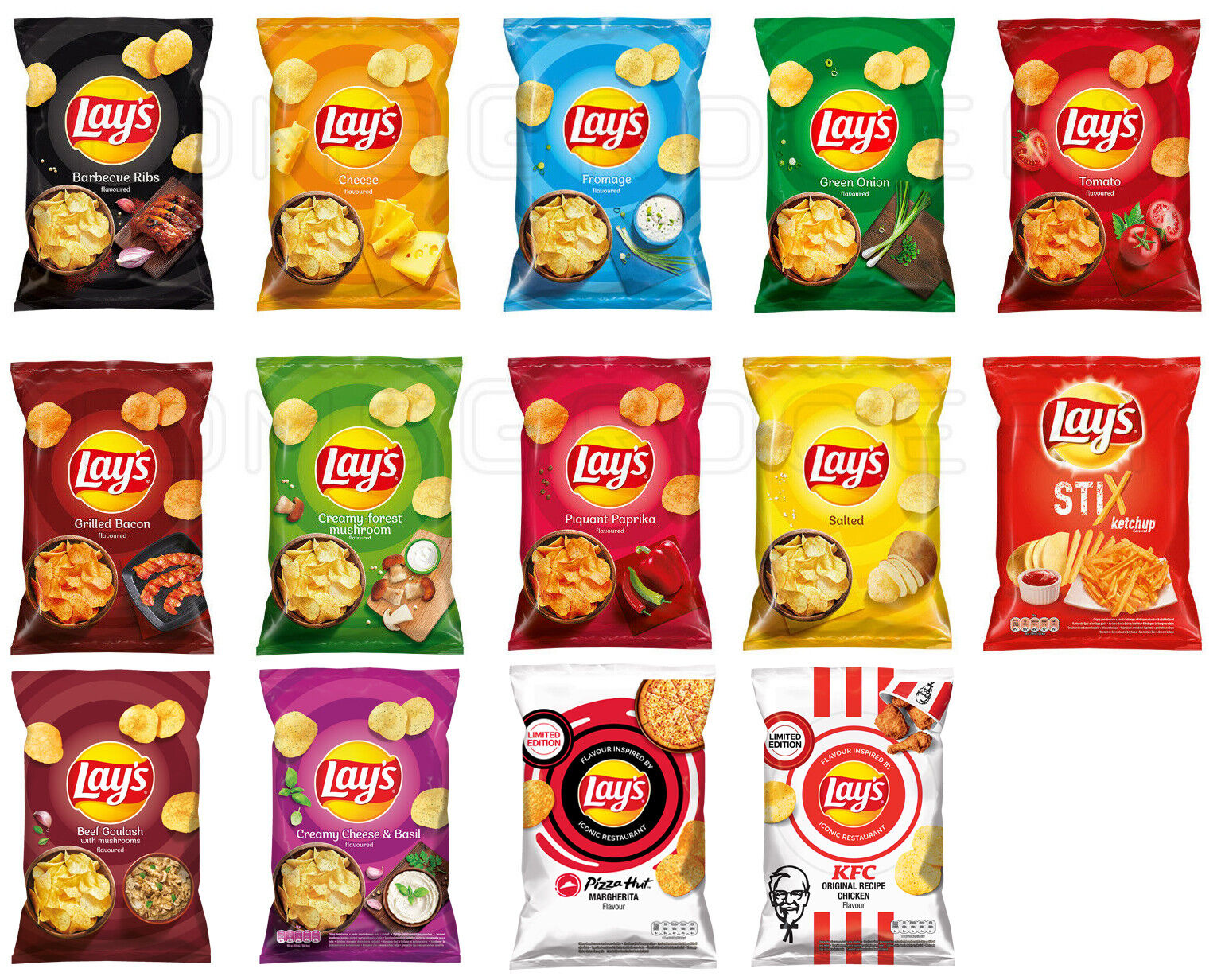 Chips variety